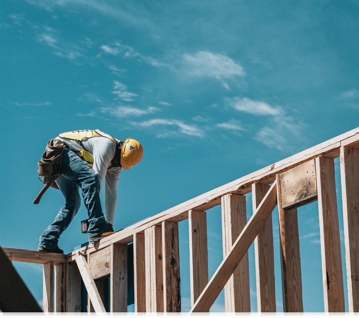 Construction site overview